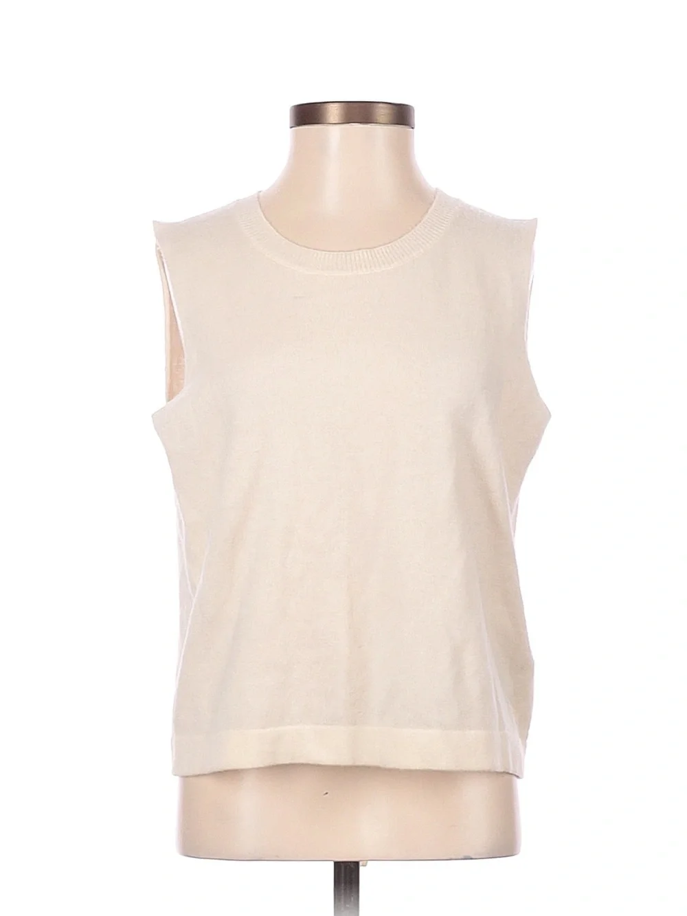 Maje Monia ecru sleeveless knit vest - Picture 4 of 6